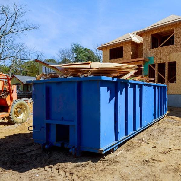 construction dumpsters are used in various sizes to accommodate different projects, including 10, 20, 30, and 40-yard options